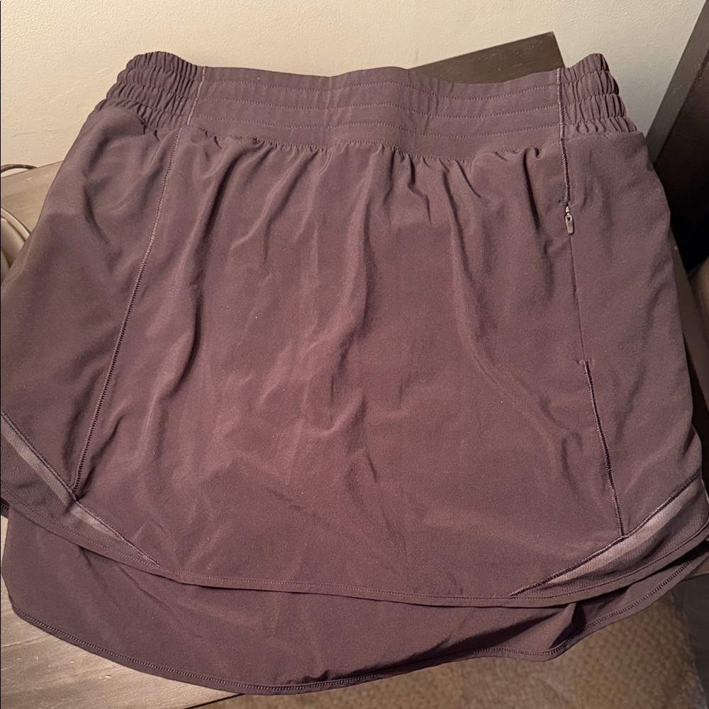Black Lululemon Tennis Skirt